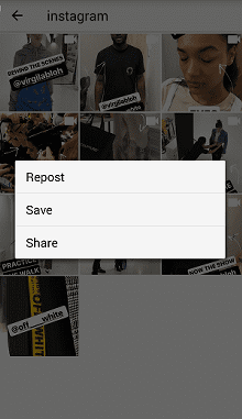 cara menyimpan kiriman video dan foto di instagram stories
