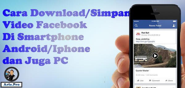 2 cara mudah download video di facebook android dan PC
