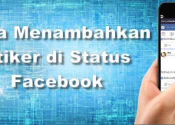 cara menambahkan stiker bergerak di status facebook