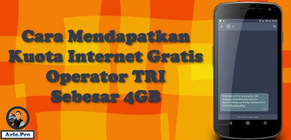 cara mendapatkan kuota gratis 4GB 2Hari dari operator tri cara mendapatkan kuota gratis 4GB 2Hari dari operator tri
