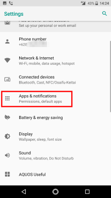pengaturan aplikasi android pengaturan aplikasi android