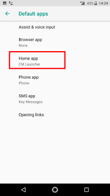 mengganti default aplikasi launcher android mengganti default aplikasi launcher android