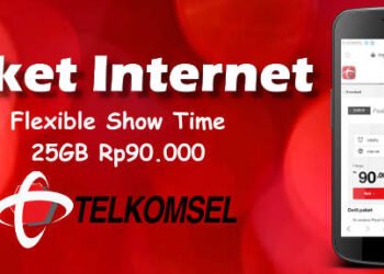 cara beli paket internet telkomsel 25GB cuma Rp90rb