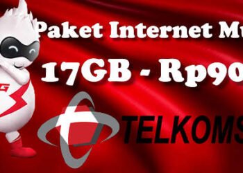 Cara daftar paket internet telkomsel 17GB cuma Rp19rb