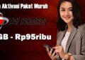 cara daftar paket internet telkomsel 19GB cuma Rp95rb