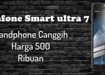 review alcatel Vodafone Smart ultra 7 hp 500rb 4G ram 2GB NFC lampu flash depan