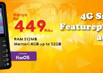 spek Hp Smart Featurephone 4G 400rb dari Advan Indosat IM3 Ooredoo