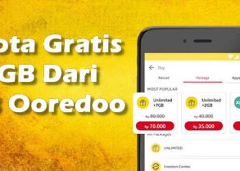 cara mendapatkan kuota internet gratis 1GB dari im3 ooredoo