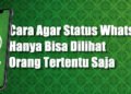 cara membuat story atau status WA hanya bisa dilihat orang tertentu saja