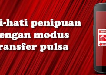 hati-hati penipuan dengan modus transfer pulsa ke nomor 858