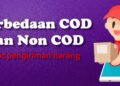 perbedaan resi BIASA dan resi COD jasa pengiriman J&T JNE tiki sicepat dll