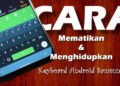 cara mengaktifkan getar di keyboard samsung android