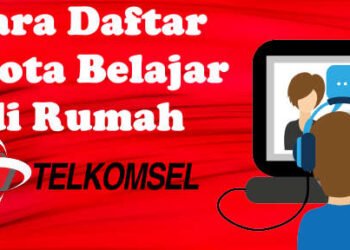cara paling mudah daftar kuota belajar telkomsel