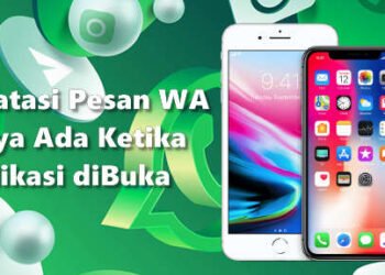 cara mengatasi pesan WhatsApp tidak masuk jika iphone tidak dibuka