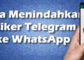 PALING MUDAH cara memindahkan stiker Telegram ke WhatsApp