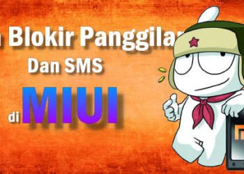 cara blokir panggilan SMS di MIUI Xiaomi semua nomor operator tanpa aplikasi tambahan