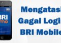 cara mengatasi error 109 gagal login BRI mobile masukan sim card