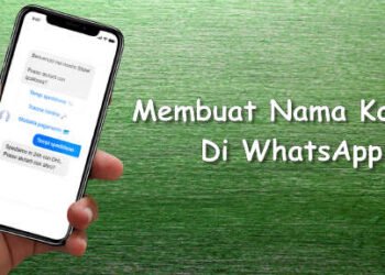 cara agar nama kontak di grup WA kosong dan merahasiakan nama orang lain