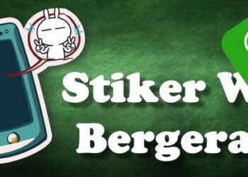 stiker wa bergerak tanpa aplikasi tambahan